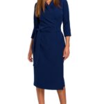 navy blue – Daydress model 135278 Stylove