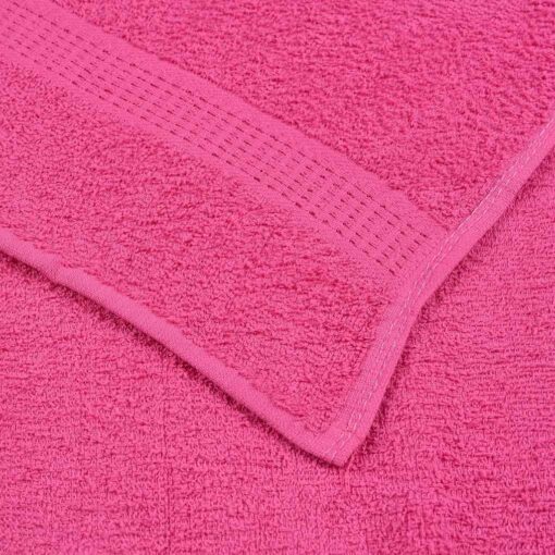 Soap Towels 4 pcs Pink 30x30 cm 360 gsm 100% Cotton - Image 6