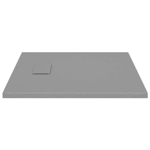 Shower Base Tray SMC Grey 80x80 cm - Image 5