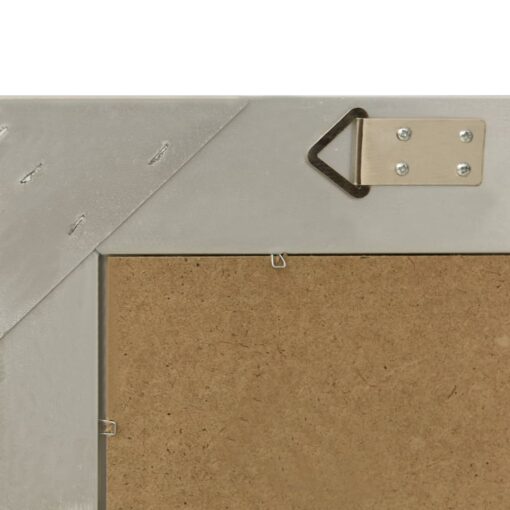 Wall Mirror Baroque Style 50x60 cm Silver - Image 6