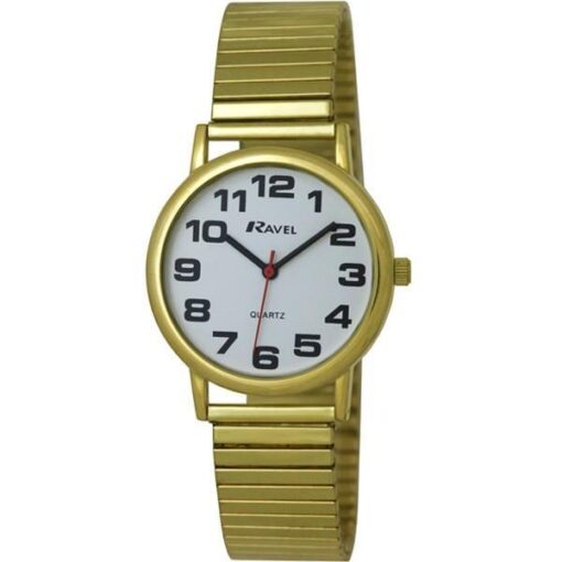 Ravel Mens Watch Gilt Expander Strap Watch R0208.01.1s - Image 2