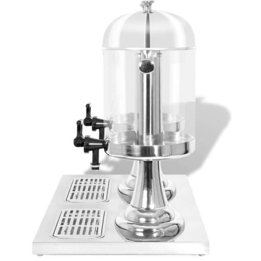 Double Juice Dispenser Stainless Steel 2 x 8 L - Image 4